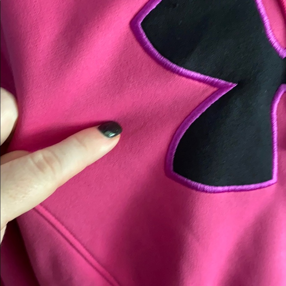Under Armour Semi Fitted Coldgear Hoodie L - Picture 9 of 10